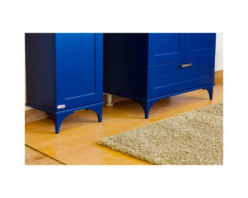 Пенал напольный индиго матовый L Sanflor Ванесса C000005886