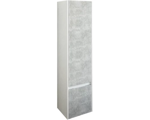 Пенал подвесной ателье светлый/белый глянец L Sanflor Калипсо C03879