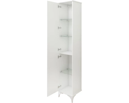 Пенал напольный белый матовый L Sanflor Ванесса C000005885