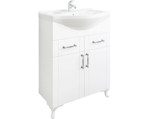 Тумба белый матовый 61,6 см Sanflor Глория C04591