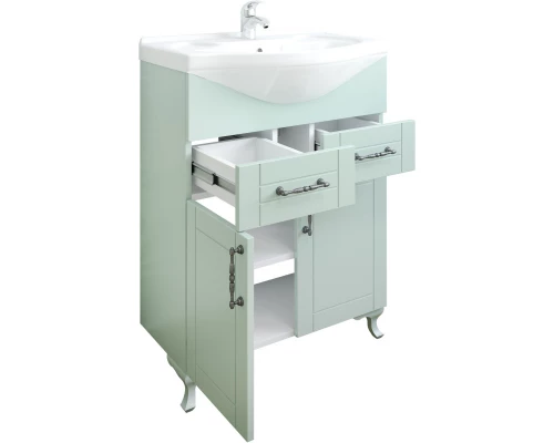 Тумба мятный матовый 61,6 см Sanflor Глория C04593