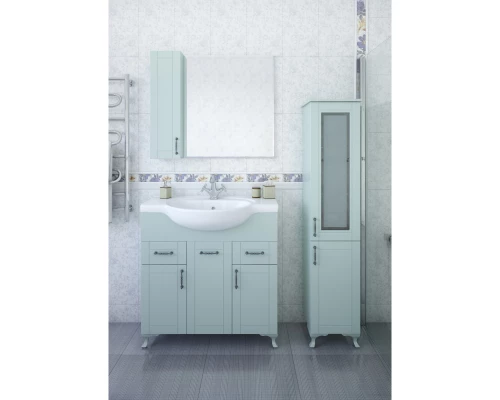 Тумба мятный матовый 84 см Sanflor Глория C000005712