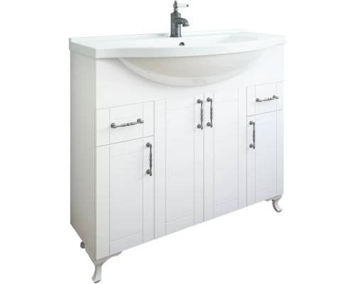 Тумба белый матовый 95,2 см Sanflor Глория C000005714