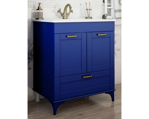 Тумба индиго матовый 72 см Sanflor Ванесса C000005883