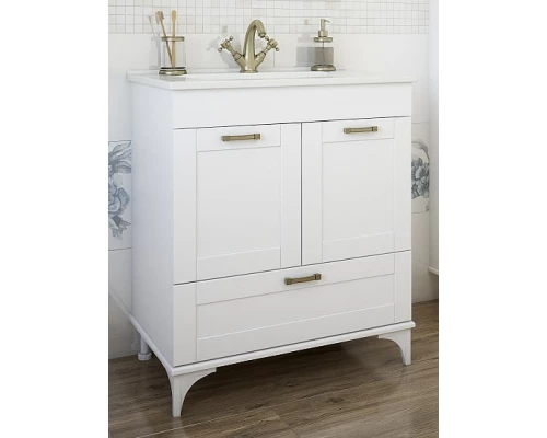 Тумба белый матовый 72 см Sanflor Ванесса C000005882