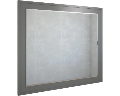 Зеркало 95x85 см серый матовый Sanflor Модена C02731