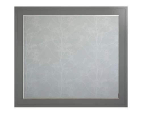 Зеркало 95x85 см серый матовый Sanflor Модена C02731
