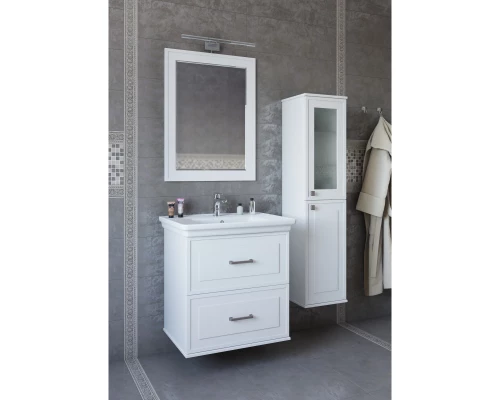 Пенал подвесной белый матовый R Sanflor Модена C04614