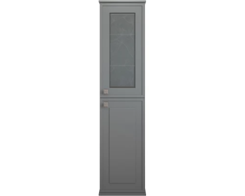 Пенал подвесной серый матовый R Sanflor Модена C02732