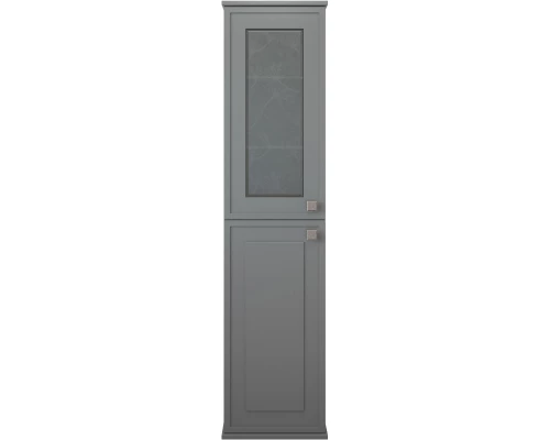 Пенал подвесной серый матовый L Sanflor Модена C03247