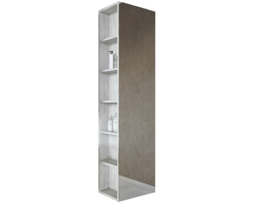 Пенал подвесной дуб крафт белый R Sanflor Чикаго C000005818