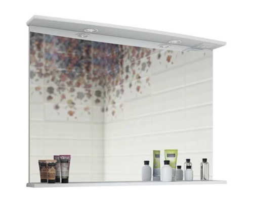 Зеркало 100,4x72 см белый матовый Sanflor Софи C0002225