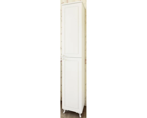 Пенал напольный белый матовый R Sanflor Софи C02648