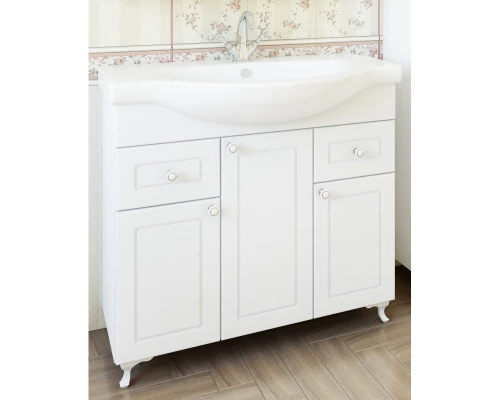 Тумба белый матовый 82,8 см Sanflor Софи C0002224