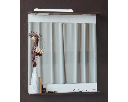 Зеркало 69,4x73,6 см венге/северное дерево светлое Sanflor Толедо H0000001262