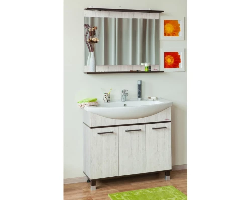 Зеркало 83,4x73,6 см венге/орегон Sanflor Толедо C0000001820