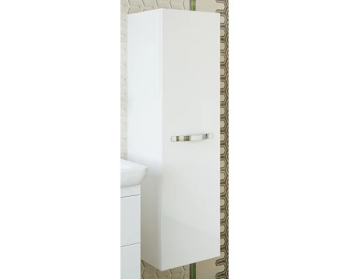 Пенал подвесной белый глянец L Sanflor Одри H0000000098