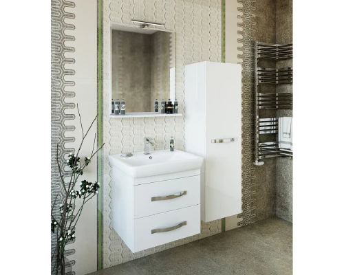 Тумба белый глянец 54,6 см Sanflor Одри H0000000106