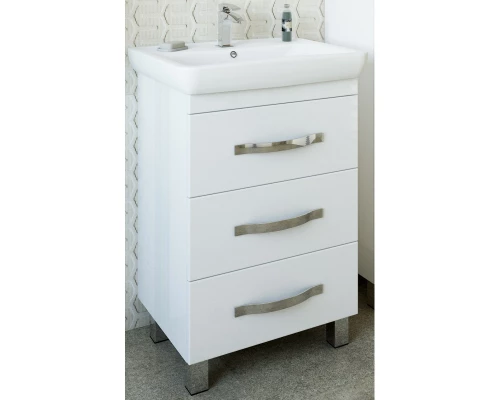 Тумба белый глянец 54,6 см Sanflor Одри H0000000105