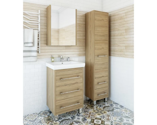 Комплект мебели швейцарский вяз 60,5 см Sanflor Ларго C0002106 + 4640021060773 + H0000000022