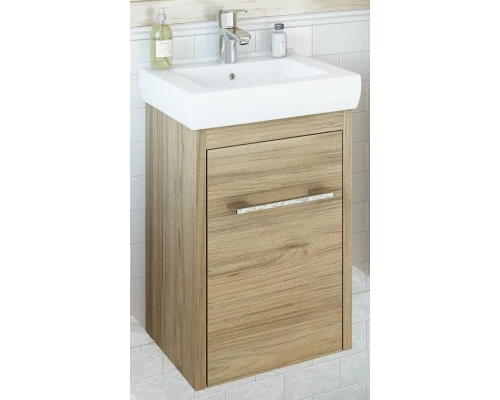 Тумба с раковиной швейцарский вяз 40 см Sanflor Ларго C0000002329 + 1.WH30.2.183