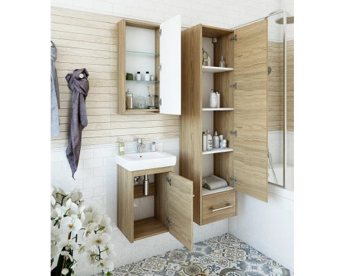 Комплект мебели швейцарский вяз 40 см Sanflor Ларго C0000002329 + 1.WH30.2.183 + C0000002328