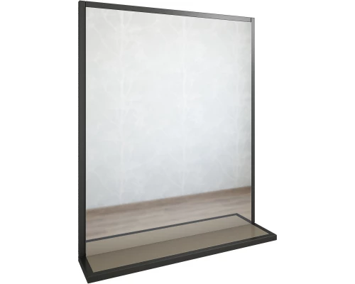 Комплект мебели тауп матовый/черный 80 см Sanflor Норд C08107 + S-UM-COM80/1-w + C08104