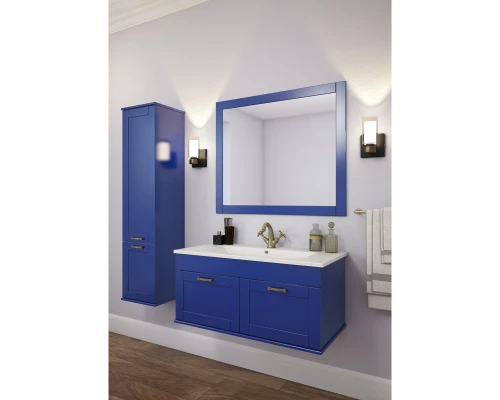 Комплект мебели индиго матовый 106,5 см Sanflor Ванесса C0002144 + 4640021064740 + C0002142