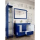 Комплект мебели индиго матовый 106,5 см Sanflor Ванесса C0002146 + 4640021064740 + C0002142