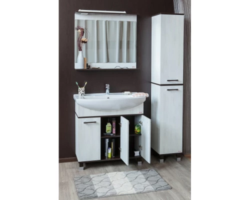 Комплект мебели венге/северное дерево светлое 87,5 см Sanflor Толедо H0000001279 + 4620008197456 + H0000001263