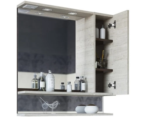 Комплект мебели венге/орегон 60 см Sanflor Техас C0000001978 + S-UM-COM60/1-w + C0000001973