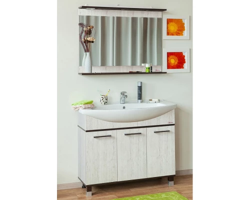 Комплект мебели венге/орегон 106,5 см Sanflor Толедо C0000001824 + 4620008197388 + C0000001822