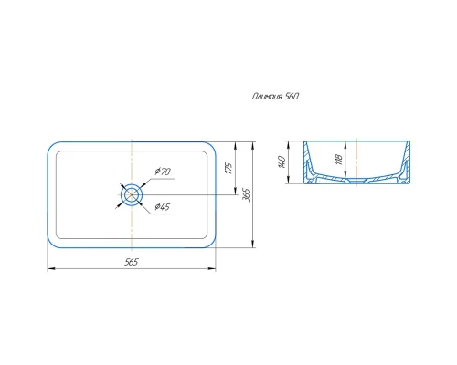 Комплект мебели белый матовый/вяз швейцарский 60 см Sanflor Ингрид C0001916 + 4640021064269 + C0001914