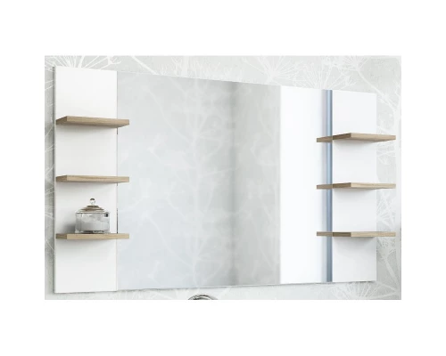 Комплект мебели белый матовый/вяз швейцарский 120 см Sanflor Ингрид C0001917 + 4640021064269 + C0001915