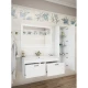 Комплект мебели белый матовый 106,5 см Sanflor Ванесса C0002143 + 4640021064740 + C0001121