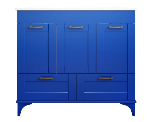 Комплект мебели индиго матовый 95 см Sanflor Ванесса C15332 + C15329