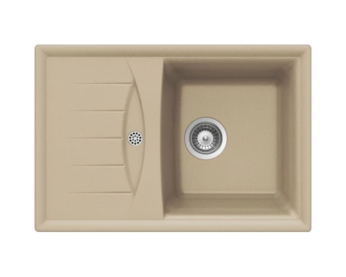 Кухонная мойка Schock Genius 45D Small лунный камень 700258