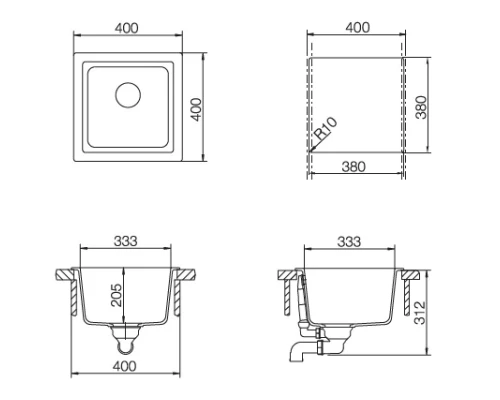Кухонная мойка Schock Euro 40 эверест 700624