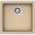 Кухонная мойка Schock Quadro 50 лунный камень 700516 Кухонная мойка Schock Quadro 50 лунный камень 700516