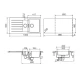 Кухонная мойка Schock Signus 60D поларис 700063