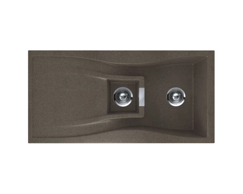 Кухонная мойка Schock Waterfall 60D бронза 700109