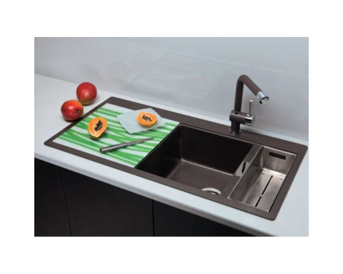 Кухонная мойка Schock Horizont 60D бронза 700102