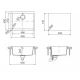Кухонная мойка Schock Soho 60 аворио 700501
