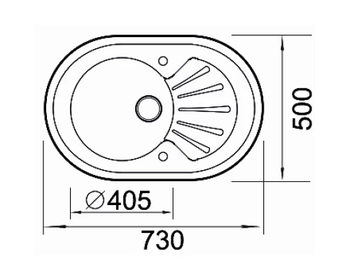 Кухонная мойка Seaman Eco Glass SMG-730B-Gun.B