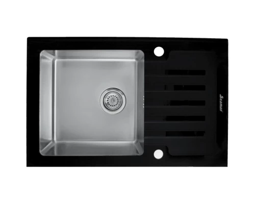 Кухонная мойка Seaman Eco Glass SMG-780B.B