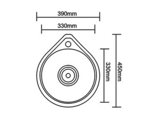 Кухонная мойка Seaman Eco Wien SWT-3945-CP.A