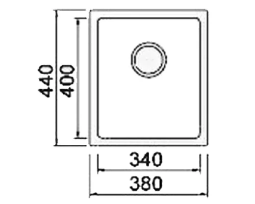 Кухонная мойка Seaman Eco Roma SMR-4438A.A