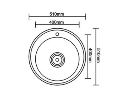 Кухонная мойка Seaman Eco Wien SWT-510-Copper polish.A