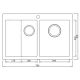 Кухонная мойка Seaman Eco Marino SMB-7851DLS.A