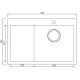 Кухонная мойка Seaman Eco Marino SMB-7851LS.A
